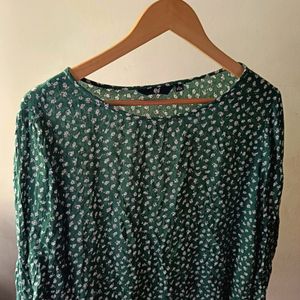 Fig Floral Print Top