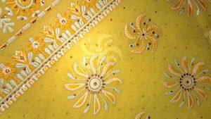 Light Yellowish Saree