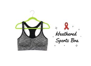 Heathered Sports Bra