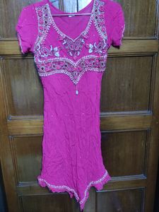 Heavy Embroidery Sequence Work Designer Suit