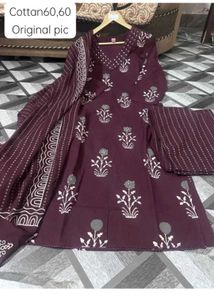 Kurta, Plazzo &amp; Dupatta Set L Size