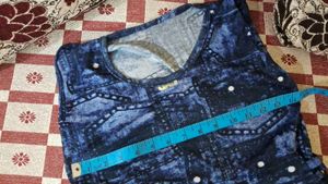 Quadrilateral Casual Frock Dress.
