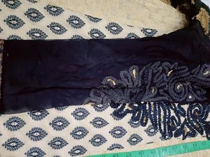 Black And Beige Kurta