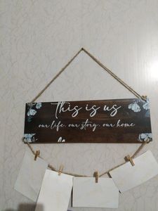 Wooden Wall Hanging photo Decor
