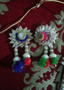 Gota Patti Multi Necklace