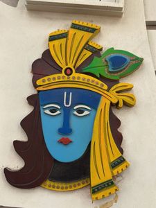 Krishna Wall Clock