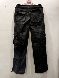 Black Cargo Pants (low-rise)