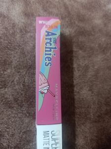 Bubble Gum Pink Maybelline*Archies Lipstick