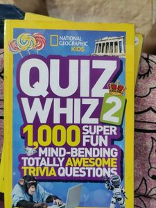 National Geographic Kids Quiz Whiz 1,2,3,4