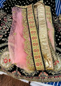 Velvet Heavy Lehenga
