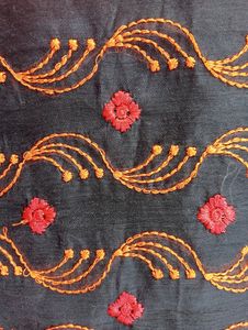 Embroidery Wark Churidar Metirial