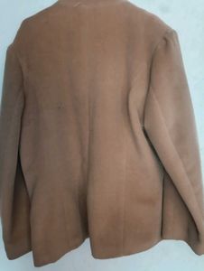 Brown Zip-Up Jacket