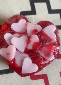 Rose Jojoba Glycerin Heart Soap