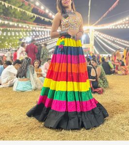 Navratri Style Colorful Lehenga Choli