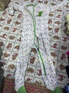 Dino Print Baby Onesie rompers sleepware