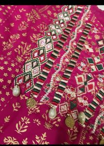 Pink Palazzo Suit Set