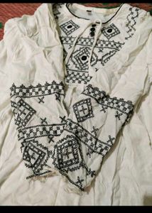 Bohemian Embroidered Top