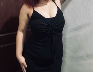 Black Mini Dress Size- Small