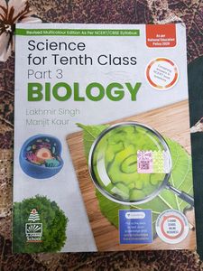 Biology Lakhmir Singh Part 3 Class Ten