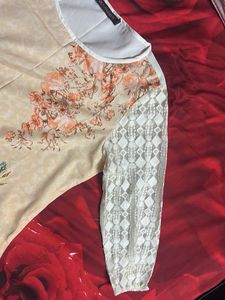 Floral Print Kurta