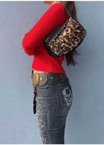 Leopard Print Shoulder Bag