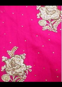 Beautiful Rose Pink Floral Kurti