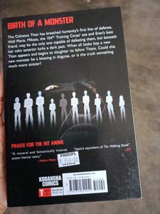 original Attack on Titan volume 2 New