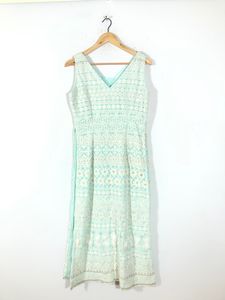 Pastel Green Embroided Kurta Sets(Women’s)