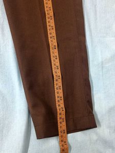 Brown Casual Pants
