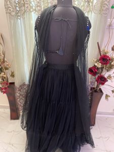 Black Embellished Lehenga Choli