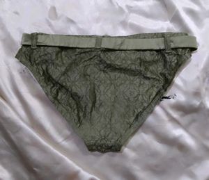 Green Floral Bikini pnty