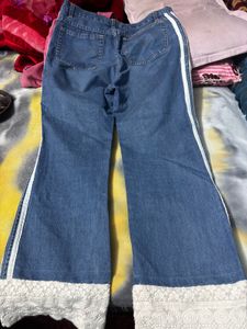 Trendy Blue Denim Jeans