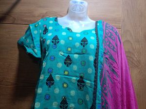 🌟Vibrant Teal &amp; Rani Pink Three-Piece Suit🌟