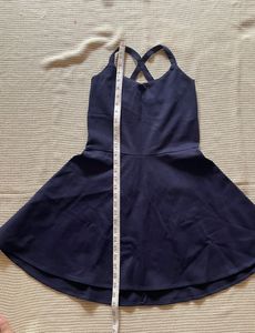 Crossback Skater Dress