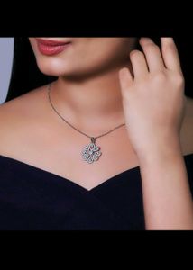 GIVA Real Silver Chain Pendant
