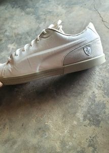 Puma White Casual Shoes