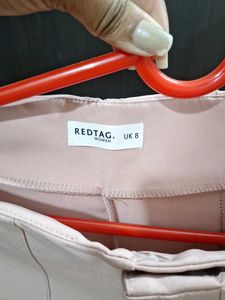 Blush Pink High-Waisted Formal Trouser