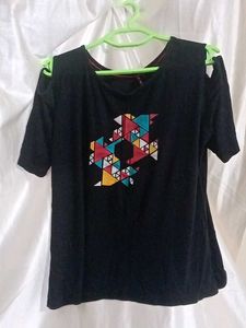 Cut Sleeves T-shirt