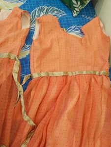 homemade combo 3 yr to 5 years Cute Peach Part