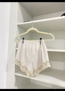 Satin Embroidered Co ord Set