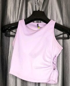 Tokyo Talkies Solid Crop Top