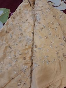 Yellowish Cream Color Fabric
