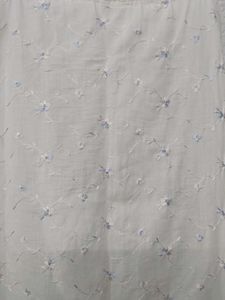 Vintage White Floral Maxi Dress