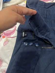 Navy Blue High Waisted Pants