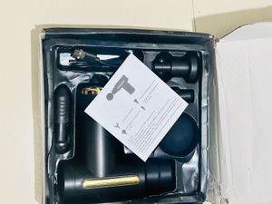 Massage Gun - Black &amp; Gold