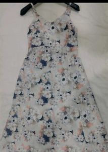 Floral Printed Summer Dress