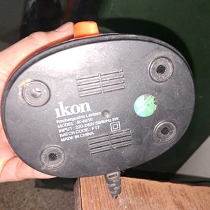 Non-working Ikon rechargeable Lamp