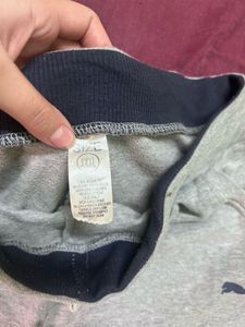 puma grey track pants