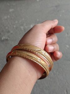Gold-Plated Bangles