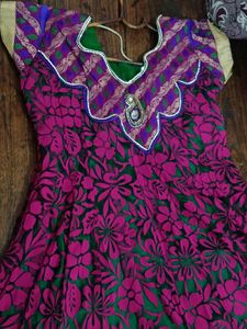 Girls&#39; Floral Print Dress